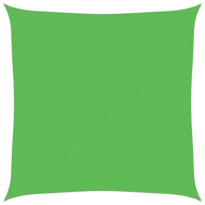 Sunshade Sail 160 g/m² Light Green 6x6 m HDPE