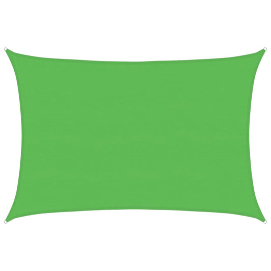 Sunshade Sail 160 g/m² Light Green 5x6 m HDPE