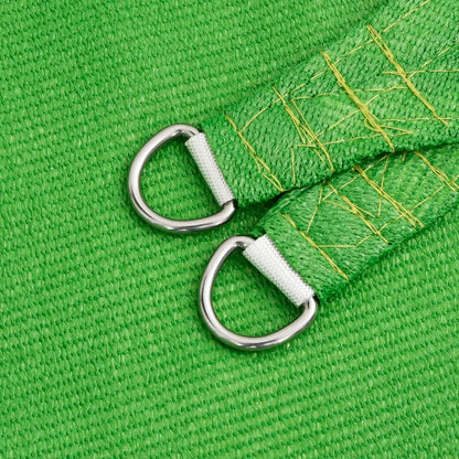 Sunshade Sail 160 g/m² Light Green 5x7x7 m HDPE