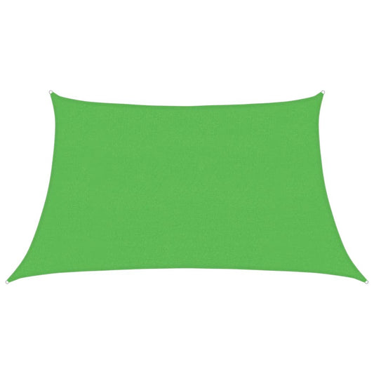 Sunshade Sail 160 g/m² Light Green 3/4x2 m HDPE