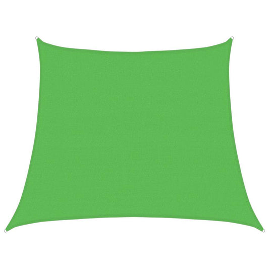 311324 vidaXL Sunshade Sail 160 g/m² Light Green 3/4x3 m HDPE