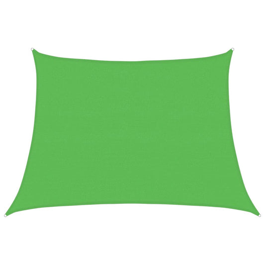 Sunshade Sail 160 g/m² Light Green 4/5x3 m HDPE