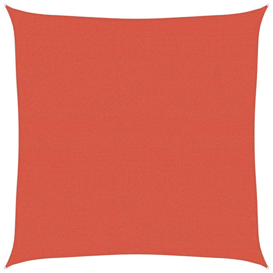 311335 vidaXL Sunshade Sail 160 g/m² Terracotta 7x7 m HDPE