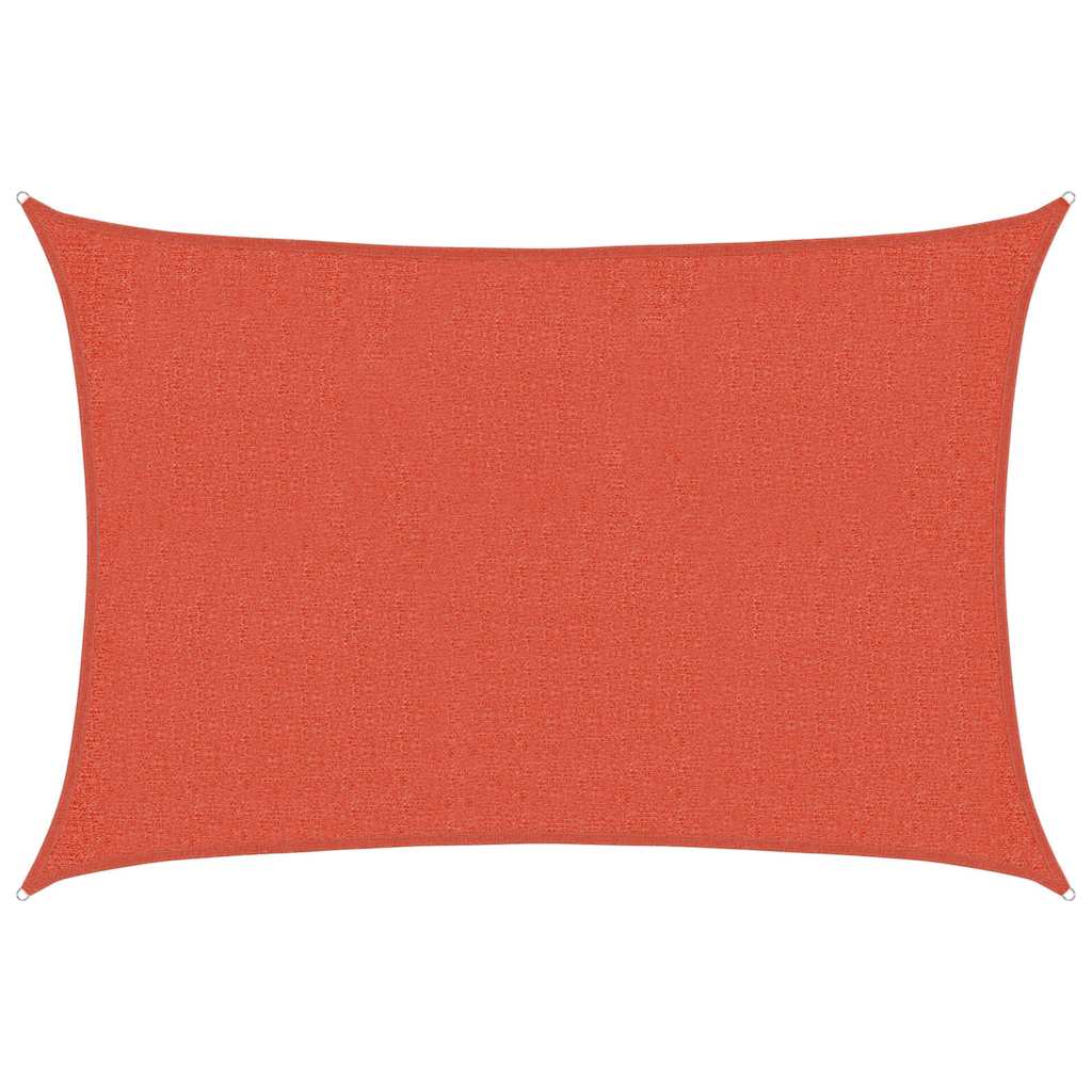 Sunshade Sail 160 g/m² Terracotta 2x3 m HDPE