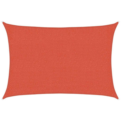 Sunshade Sail 160 g/m² Terracotta 2x3 m HDPE