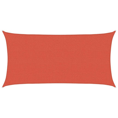 Sunshade Sail 160 g/m² Terracotta 2x3.5 m HDPE