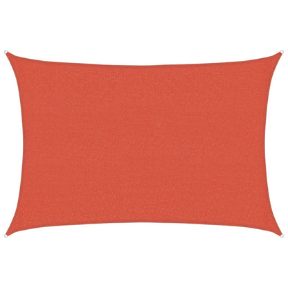 Sunshade Sail 160 g/m² Terracotta 2.5x3.5 m HDPE