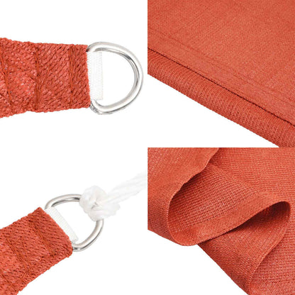 Sunshade Sail 160 g/m² Terracotta 3x4.5 m HDPE