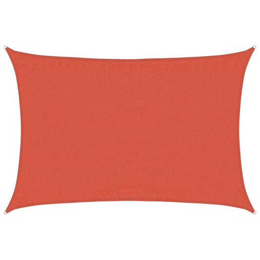 Sunshade Sail 160 g/m² Rectangular Terracotta 3.5x5 m HDPE