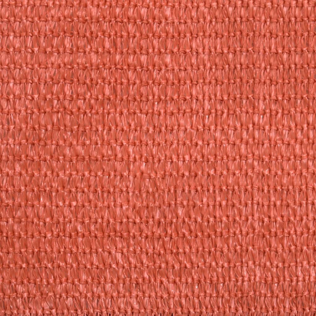 Sunshade Sail 160 g/m² Terracotta 4x6 m HDPE