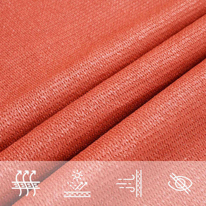 Sun Sail | Terracotta | High-density polyethylene (HDPE) | 3 x 4 x 5 m