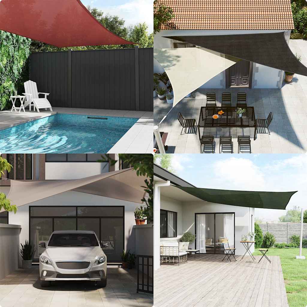 Sun Sail | Terracotta | High-Density Polyethylene | 4 x 5 x 6.8 m