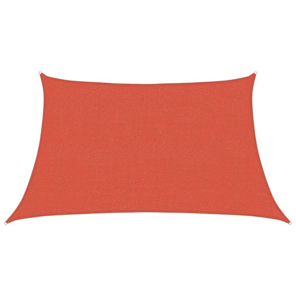 Sunshade Sail 160 g/m² Terracotta 3/4x2 m HDPE