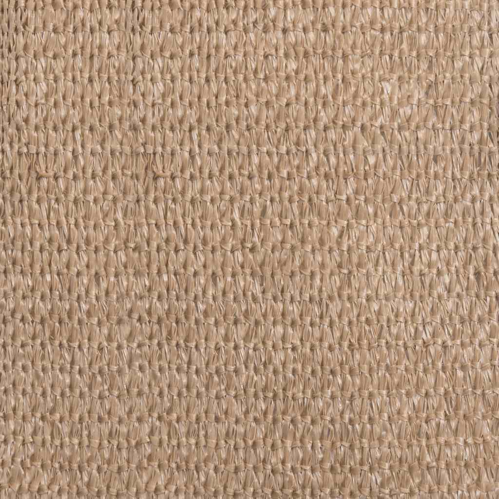 Sunshade Sail 160 g/m² Taupe 2x2 m HDPE