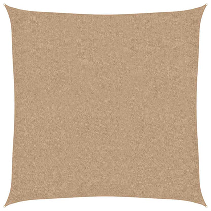 Sunshade Sail 160 g/m² Taupe 4.5x4.5 m HDPE