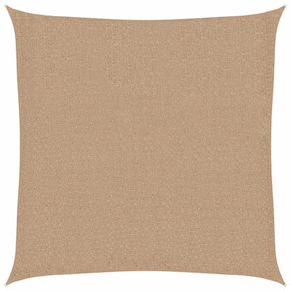 Sunshade Sail 160 g/m² Taupe 5x5 m HDPE