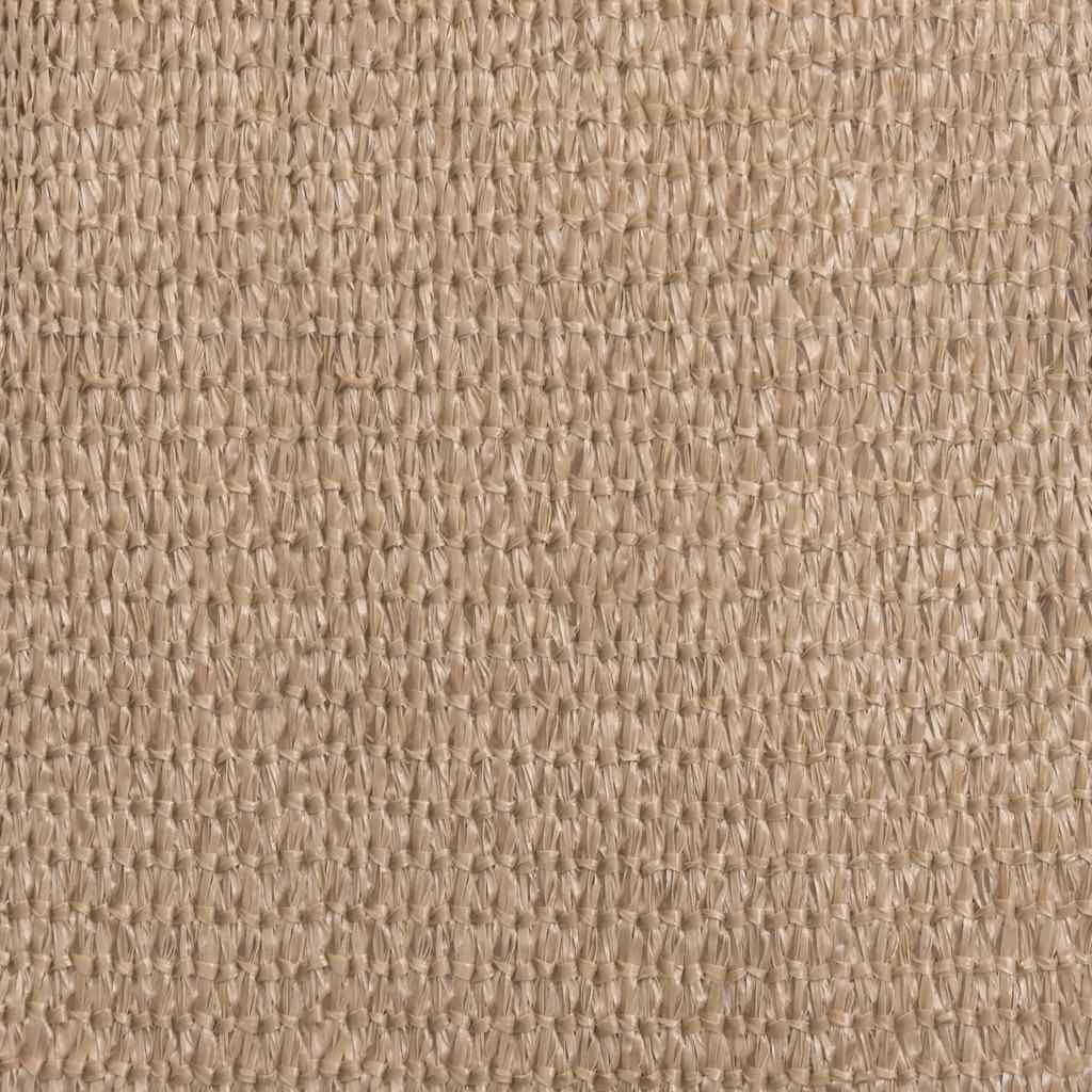 Sunshade Sail 160 g/m² Taupe 5x6x6 m HDPE