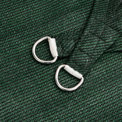 Sunshade Sail 160 g/m² Dark Green 2x4.5 m HDPE