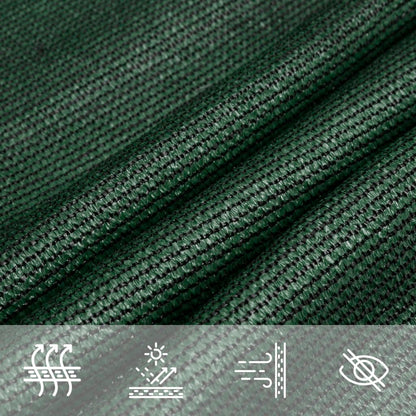 Sun Sail | Dark Green | HDPE | 4x4x4 m | Sun Sail | Triangular
