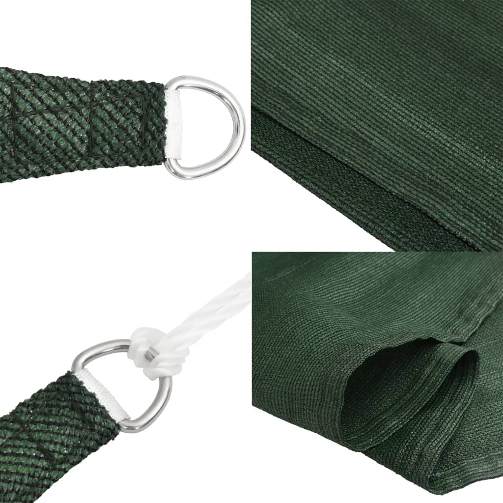 Sun Sail | Dark Green | HDPE | 4x4x4 m | Sun Sail | Triangular