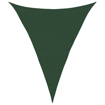 Sunshade Sail 160 g/m² Dark Green 4x5x5 m HDPE