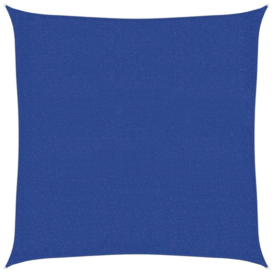 Sunshade Sail 160 g/m² Blue 2.5x2.5 m HDPE