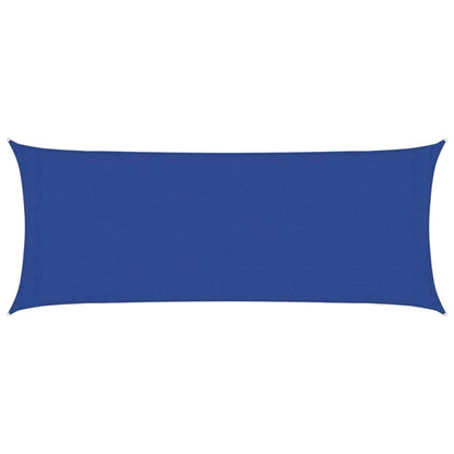 Sunshade Sail 160 g/m² Blue 2x5 m HDPE