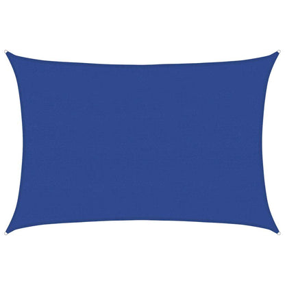 Sunshade Sail 160 g/m² Rectangular Blue 5x7 m HDPE
