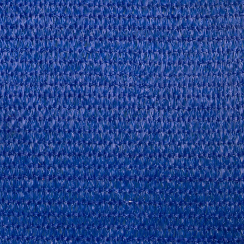 Sunshade Sail 160 g/m² Rectangular Blue 6x8 m HDPE