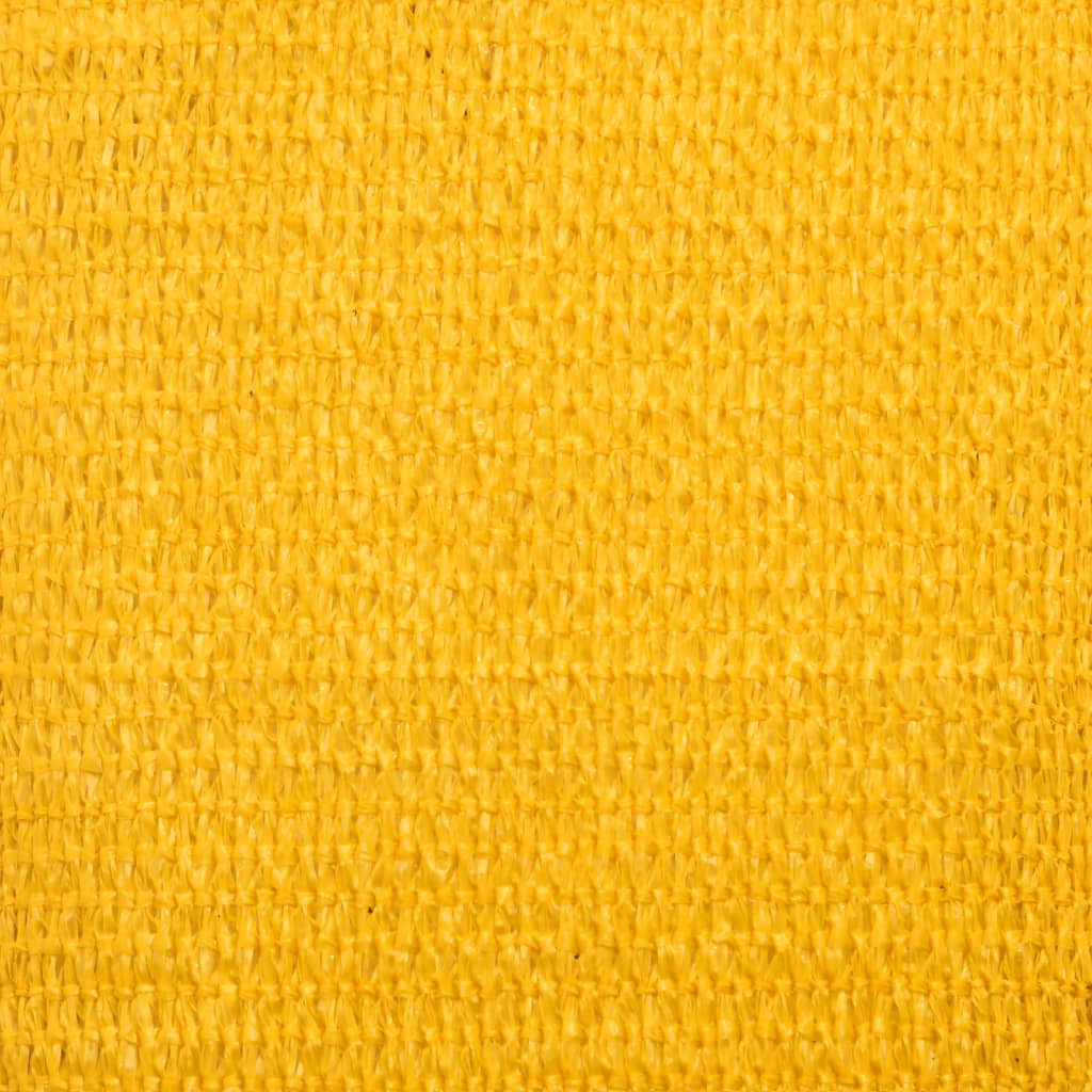 Sunshade Sail 160 g/m² Yellow 3x3 m HDPE