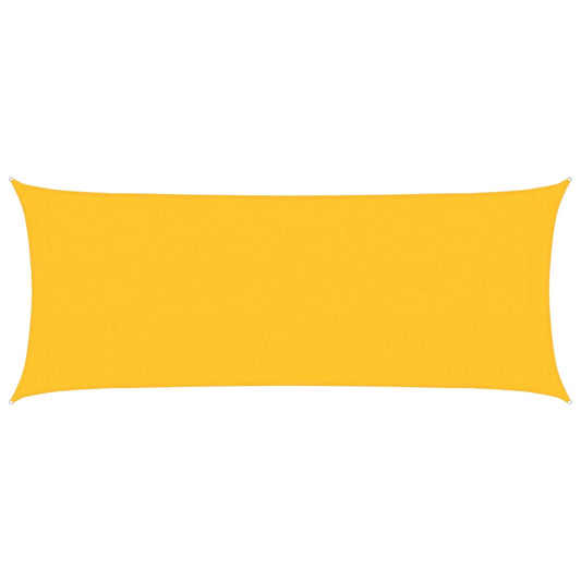 Sunshade Sail 160 g/m² Yellow 2x5 m HDPE