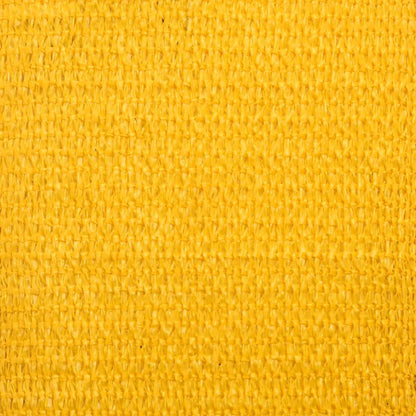 Sunshade Sail 160 g/m² Rectangular Yellow 6x7 m HDPE