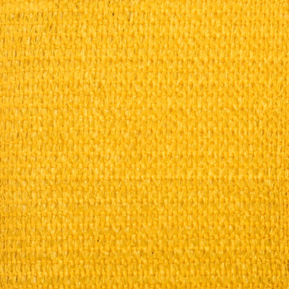 Sunshade Sail 160 g/m² Yellow 3x3x4.2 m HDPE