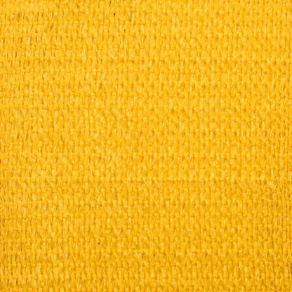 Sunshade Sail 160 g/m² Yellow 4x4x5.8 m HDPE