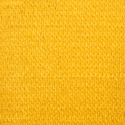 Sunshade Sail 160 g/m² Yellow 5x7x7 m HDPE