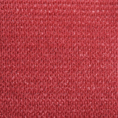 Sunshade Sail 160 g/m² Red 3x4x5 m  HDPE