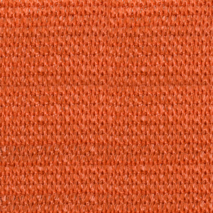 Sunshade Sail 160 g/m² Orange 3.6x3.6 m HDPE