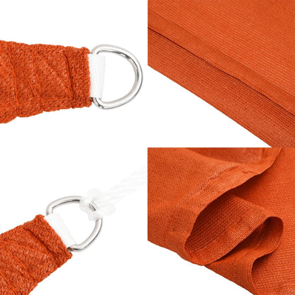 Sunshade Sail 160 g/m² Orange 2x4 m HDPE