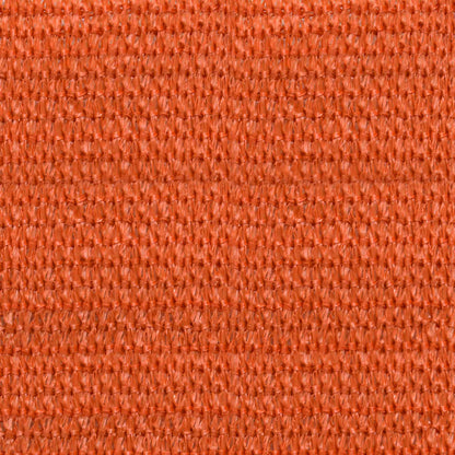 Sunshade Sail 160 g/m² Triangular Orange 2.5x2.5x3.5 m HDPE