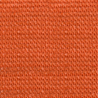 Sunshade Sail 160 g/m² Triangular Orange 5x5x5 m HDPE