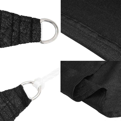 Sun Sail | Black | High-Density Polyethylene (HDPE) | 3 x 3 x 4.2 m