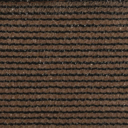 Sunshade Sail 160 g/m² Brown 5x5 m HDPE