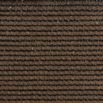 Sunshade Sail 160 g/m² Brown 6x6 m HDPE