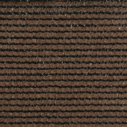 Sunshade Sail 160 g/m² Brown 7x7 m HDPE