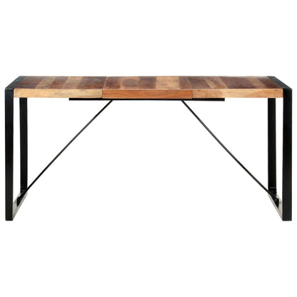 Dining Table 160x80x75 cm Solid Wood