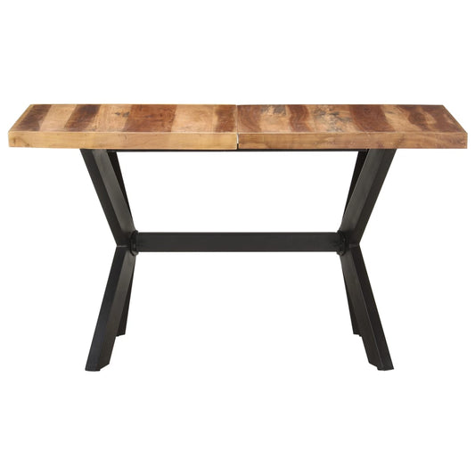 Dining Table | Honey | Solid Acacia wood | 140x70x75 cm | Industrial