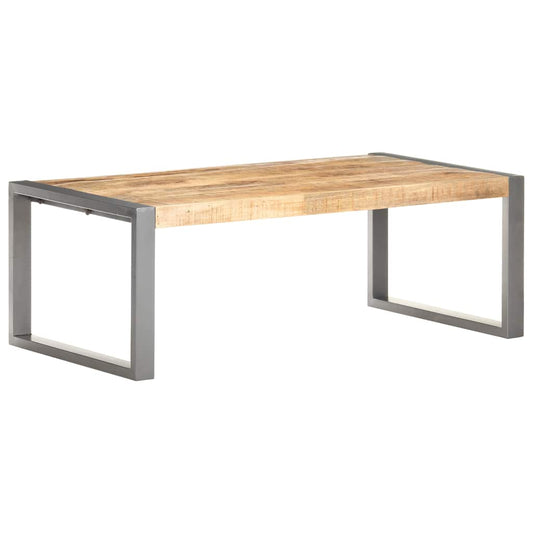 Coffee Table | Grey | Rough Mango Wood | Medium | Durable | Coffee Table