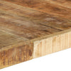 Dining Table 140x140x75 cm Rough Mango Wood