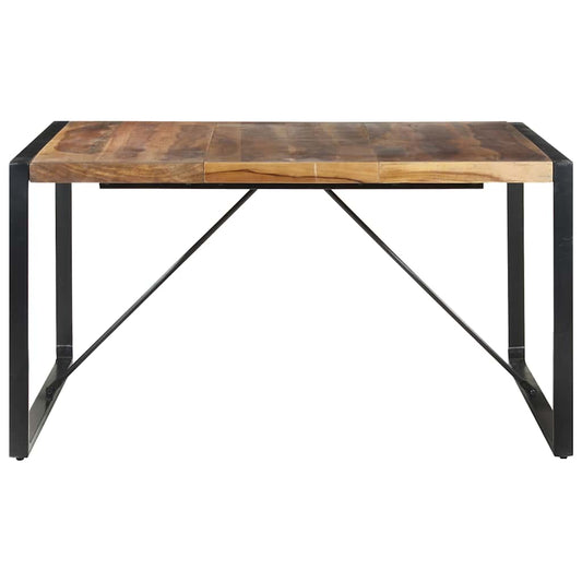 Dining Table | Natural wood, Black