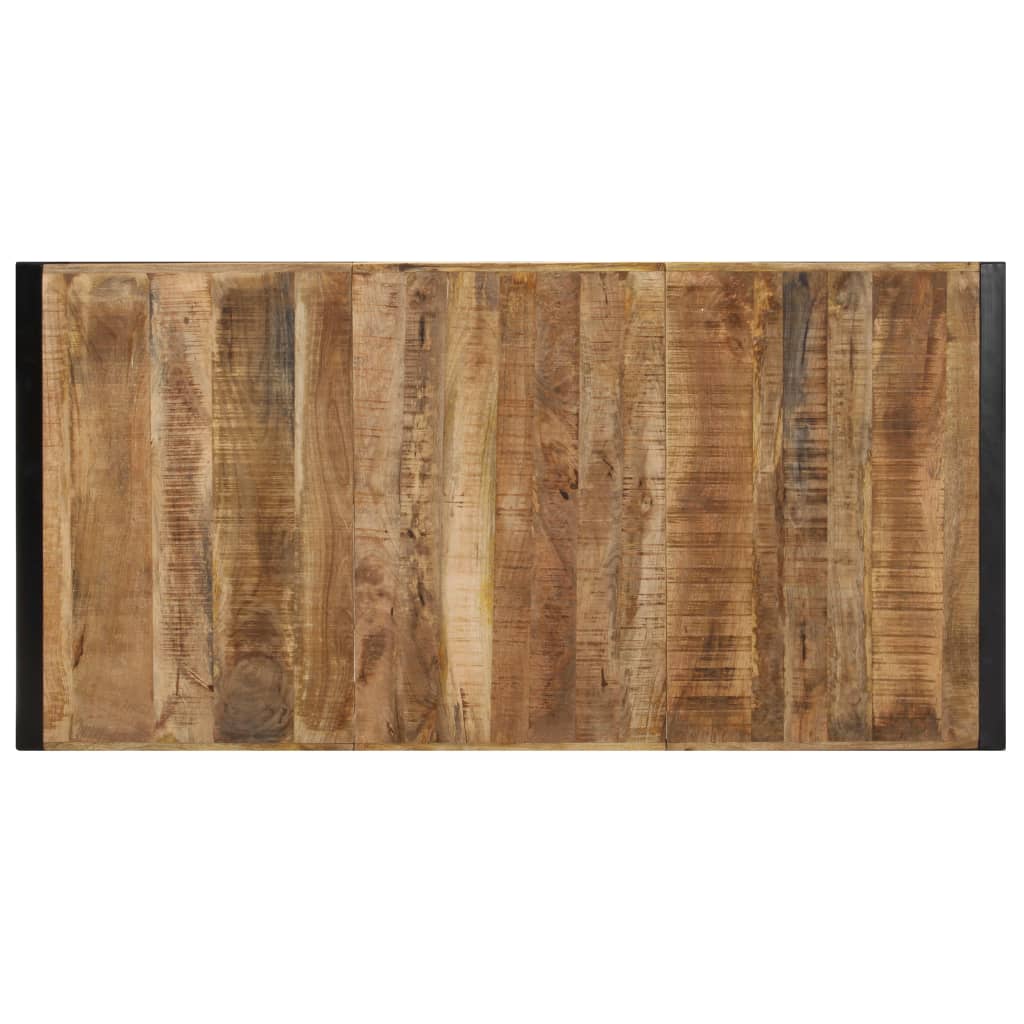Coffee Table 180x90x40 cm Rough Mango Wood